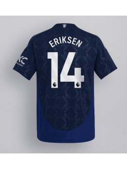 Manchester United Christian Eriksen #14 Gostujuci Dres 2024-25 Kratak Rukavima